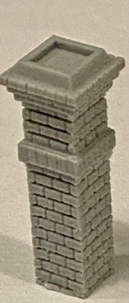 HO Scale Bar Mills 1" Tall Chimney 3 Pack 2033 - MPM Hobbies