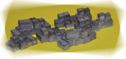 HO Scale Bar Mills Wooden Crate Stacks 2009 - MPM Hobbies