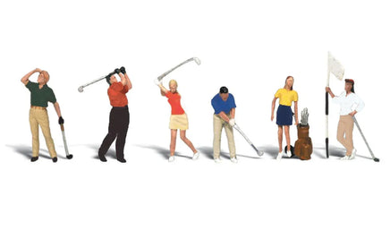 HO Woodland Golfers 1907 - MPM Hobbies