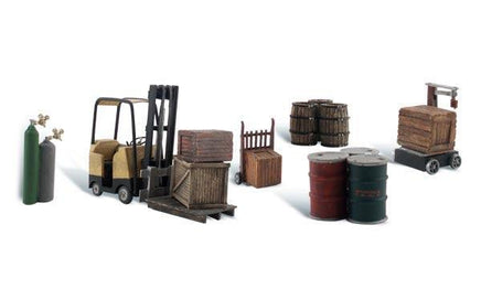 HO Woodland Loading Dock Details 1934 - MPM Hobbies