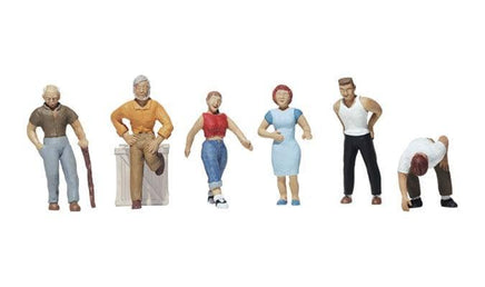 HO Woodland Ordinary People 1824 - MPM Hobbies