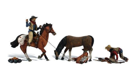 HO Woodland Ridin' & Ropin' 1940 - MPM Hobbies