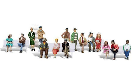 HO Woodland Sixteen Passengers 1908 - MPM Hobbies