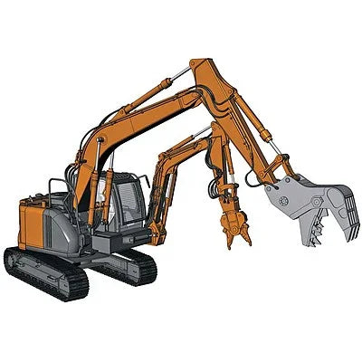 1/35 Hasegawa Hitachi Double Arm Machine 52161 - MPM Hobbies