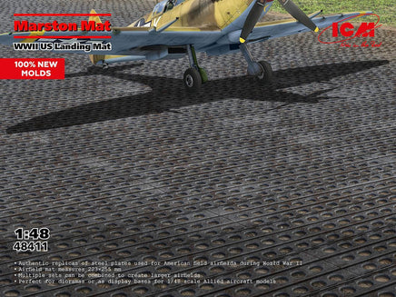 1/48 ICM Marston Mat, WWII US Landing Mat (100% new moulds) - MPM Hobbies