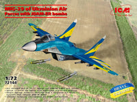 1/72 ICM MiG-29 of Ukrainian Air Forces with JDAM-ER bombs - MPM Hobbies