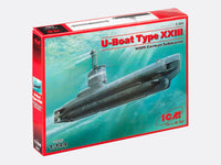 1/144 ICM U-Boat Type XXIII, WWII German Submarine