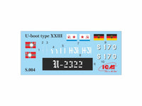 1/144 ICM U-Boat Type XXIII, WWII German Submarine