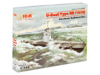 1/144 ICM U-Boat Type IIB (1939), German Submarine