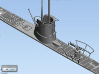 1/144 ICM U-Boat Type IIB (1939), German Submarine