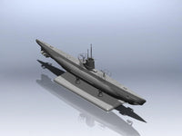 1/144 ICM U-Boat Type IIB (1943), German Submarine