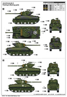 1/16 iLoveKit M4A1(76)W Sherman Medium Tank Plastic Model Kit