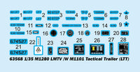 1/35 iLoveKit M1280 LMTV /W M1101 Tactical Trailer (LTT) Plastic Model Kit