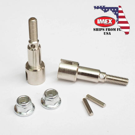IMEX Upgraded Metal Rear Wheel Shaft Set 16914 - MPM Hobbies