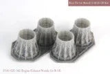 1/48 KA Models B-1B GE EXHAUST NOZZLE & AFTER BURNER SET (CLOSED) for Revell