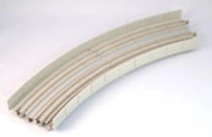 N Kato Unitrack N 381mm/414mm Radius 22.5º (15" - 16 3/8") CS Double Track Easement Curve Track Right and Left 20545 - MPM Hobbies