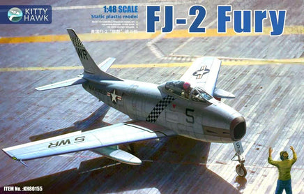 1/48 Kitty Hawk FJ-2 Fury Plastic Model Kit - MPM Hobbies