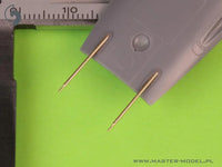 1/48 Master Model Angle Of Attack / Dassault Super Mystere B2 - Pitot Tubes (with resin mounts) & Angle Of Attack probes