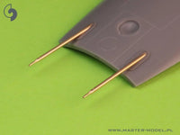 1/48 Master Model Angle Of Attack / Dassault Super Mystere B2 - Pitot Tubes (with resin mounts) & Angle Of Attack probes