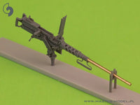 1/35 Master Model Browning M2HB .50 cal (12,7mm) - on tank mount - early WWII version (D69820 cradle with small 50 round ammo can D68375) - MPM Hobbies