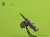 1/35 Master Model Browning M2HB .50 cal (12,7mm) - on tank mount - early WWII version (D69820 cradle with small 50 round ammo can D68375) - MPM Hobbies