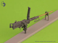 1/35 Master Model Browning M2HB .50 cal (12,7mm) - on tank mount - early WWII version (D69820 cradle with small 50 round ammo can D68375) - MPM Hobbies