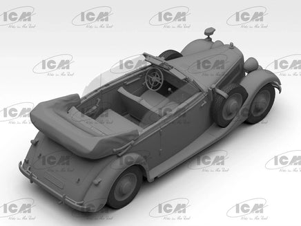 1/35 ICM Typ 320 (W142) Cabriolet - WWII German Staff Car 35540 - MPM Hobbies