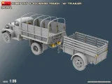 1/35 Miniart G7107 1.5t 4x4 Cargo Truck w/Ben Hur Trailer