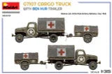 1/35 Miniart G7107 1.5t 4x4 Cargo Truck w/Ben Hur Trailer