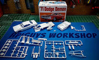 1/25 MPC 1971 Dodge Demon Plastic Model Kit