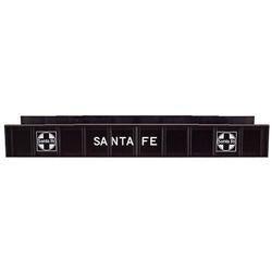 N Atlas Code 80 PLATE GIRDER BRIDGE SANTA FE (BLK/WHTE) 2553 - MPM Hobbies