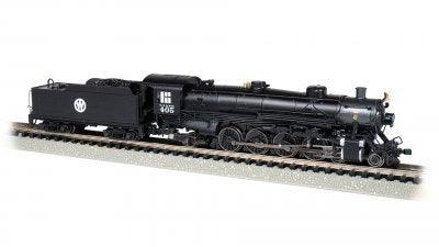 N Bachmann 4-8-2 Light Mountain - New York, Ontario & Western #405 - 53455 - MPM Hobbies