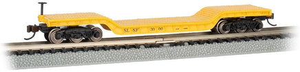 N Bachmann 52' Center-Depressed Flatcar - Frisco #3900 w/o Load 71389 - MPM Hobbies