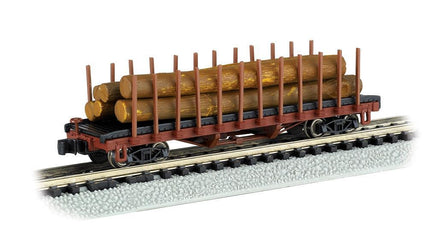N Bachmann ACF 40' Log Car 1906 - 1935 Version 18351 - MPM Hobbies