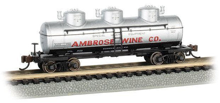 N Bachmann Ambrose Wine Co. - 3 Dome Tank Car 17158 - MPM Hobbies
