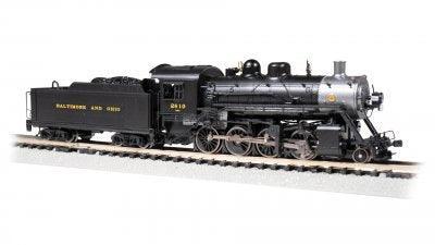 N Bachmann Baldwin 2-8-0 Consolidation - Baltimore & Ohio #2810 - 54151 - MPM Hobbies