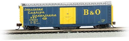 N Bachmann Baltimore & Ohio #478554 - Track Cleaning 50' Plug-Door Boxcar 16368 - MPM Hobbies