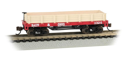 N Bachmann Baltimore & Ohio - Old Time Gondola 15452 - MPM Hobbies