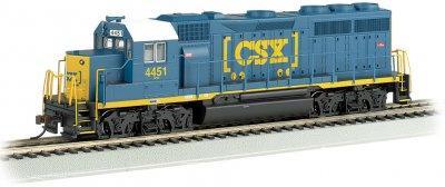 N Bachmann CSX #4451 (HTM) - GP40 - 63560 - MPM Hobbies