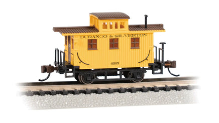 N Bachmann Durango & Silverton #0505 - Old Time Bobber Caboose 15757 - MPM Hobbies