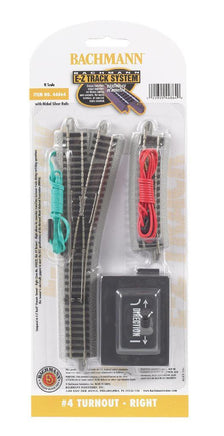 N Bachmann E-Z NS Track #4 Turnout - Right 44864 - MPM Hobbies