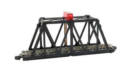 N Bachmann E-Z Track Blinking Bridge - Black 44873 - MPM Hobbies