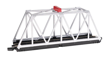 N Bachmann E-Z Track Blinking Bridge - Silver 44870 - MPM Hobbies
