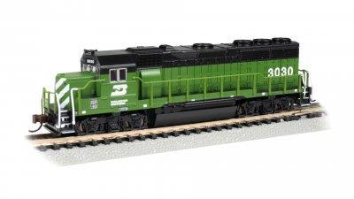 N Bachmann EMD GP40 - Burlington Northern #3030 - 66360 - MPM Hobbies