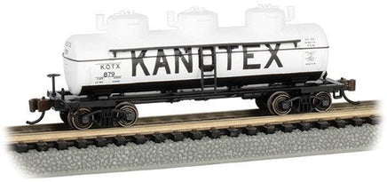 N Bachmann Kanotex #879 - 3 Dome Tank Car 17157 - MPM Hobbies