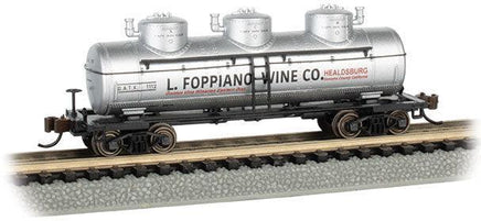 N Bachmann L. Foppiano Wine Co. - 3 Dome Tank Car 17159 - MPM Hobbies