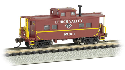 N Bachmann Lehigh Valley #95002 - Northeast Steel Caboose 16867 - MPM Hobbies