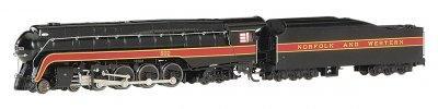 N Bachmann N&W #602 - Class J 4-8-4 DCC Sound Value 53251 - MPM Hobbies