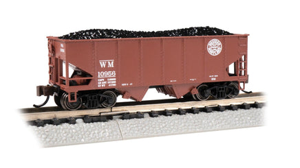 N Bachmann Western Maryland #10956 - USRA 55 Ton 2 Bay Hopper 19566 - MPM Hobbies