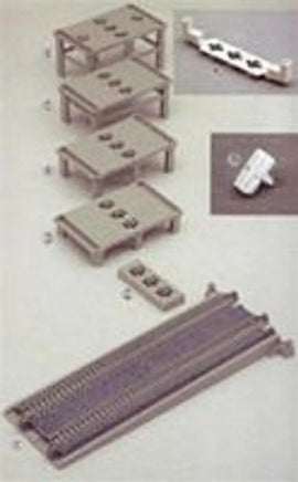 N Kato Double Track Viaduct Incline Basic Pier Set 23048 - MPM Hobbies